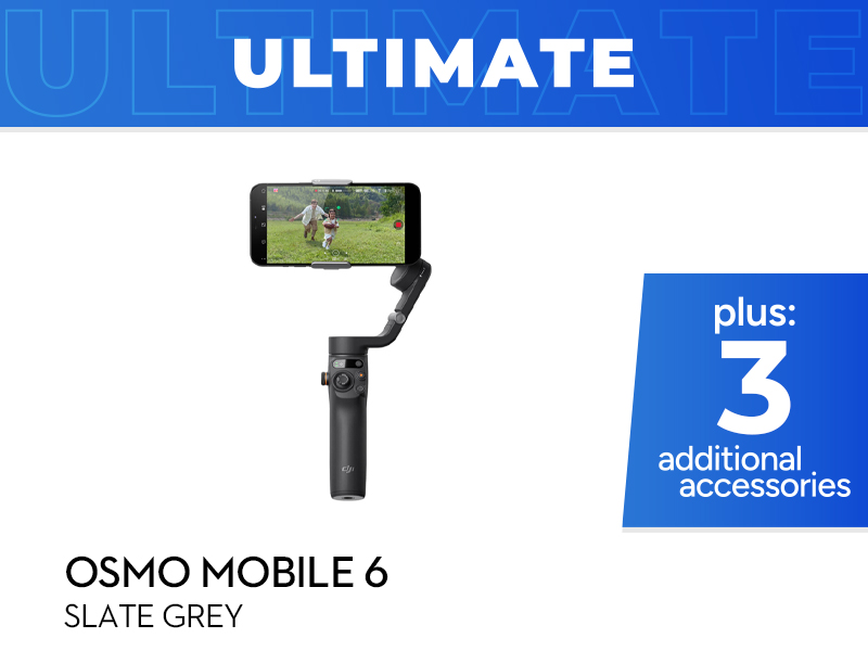 Osmo Mobile 6 Utlimate Combo (Slate Grey)